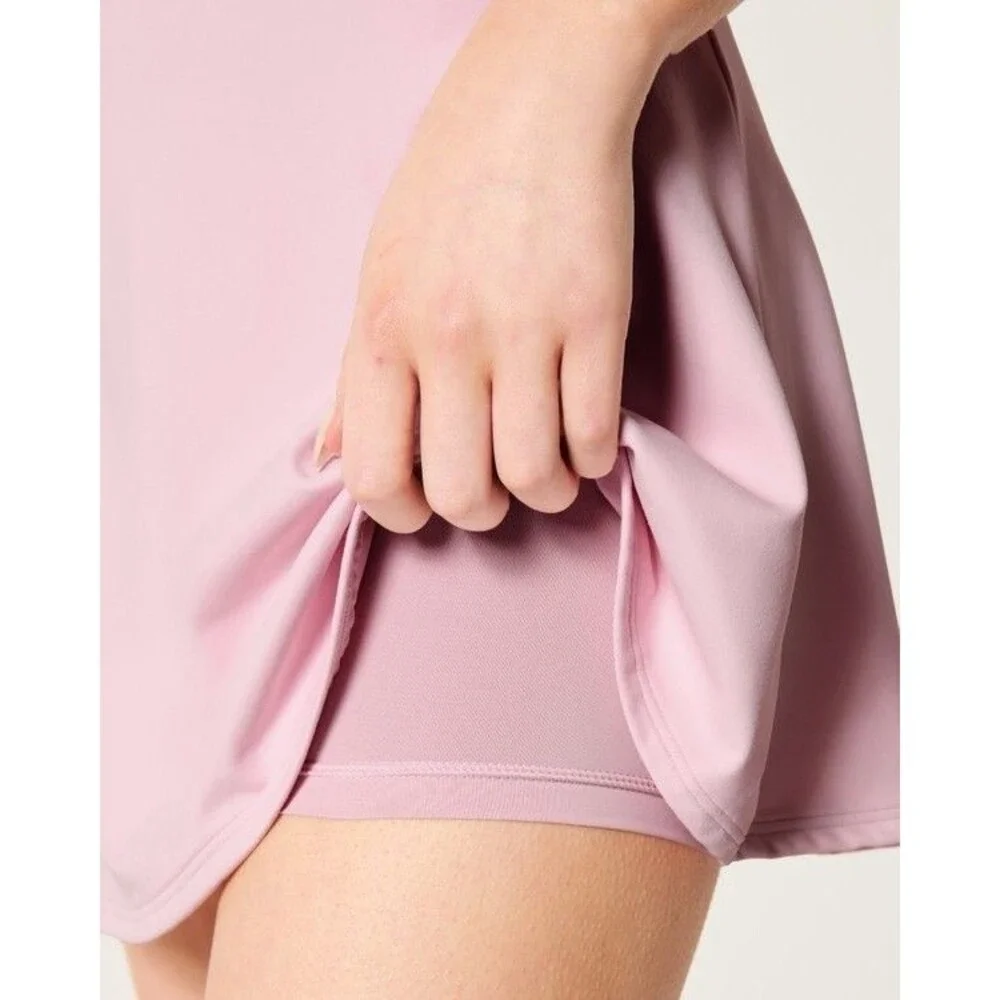 NWT Gilly Hicks | Size XS | Active Boost Layered Dress Light Lilac Tennis Skort - Picture 3 of 16